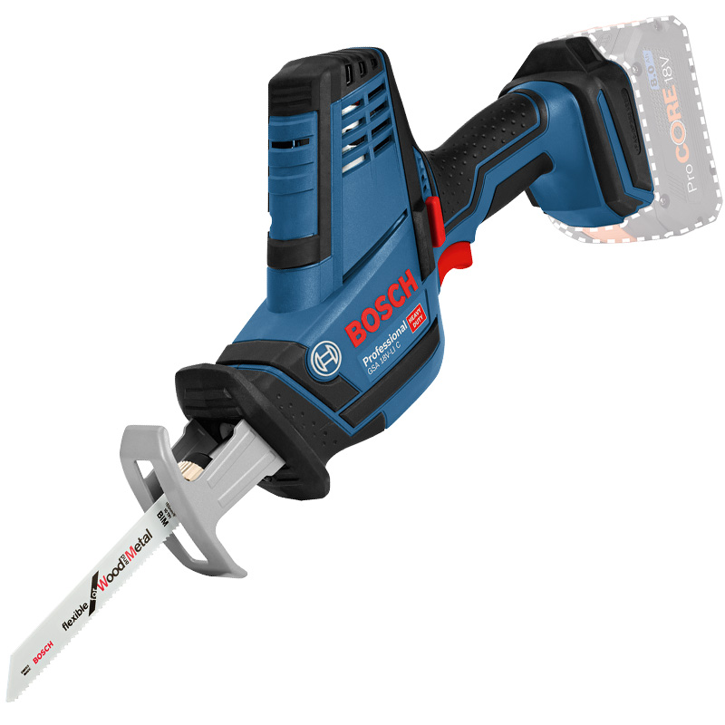 Fierastrau alternativ (sabie) 18V, SOLO, tip GSA 18V-Li C Click&Go