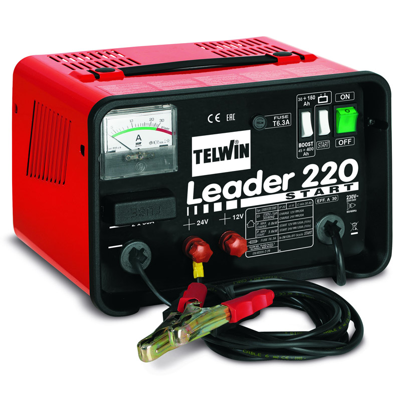 Redresor / Robot pornire auto 230V 12V-24V TELWIN, LEADER 220 START