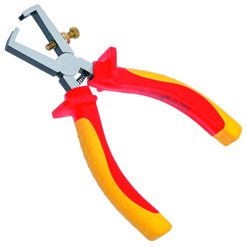 Cleste de dezizolat BGS, izolat VDE, 160 mm