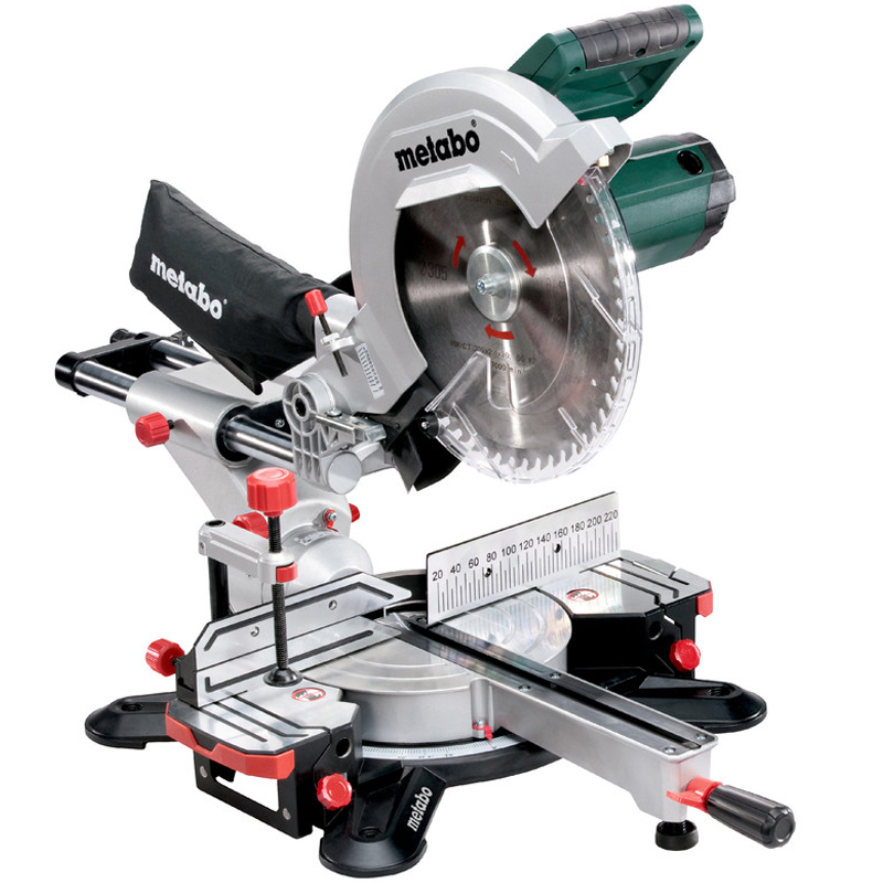 Fierastrau circular basculant cu cursa radiala / culisare METABO KGS 305M