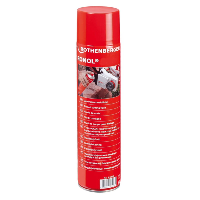 Ulei mineral pentru filetare / taiere RONOL Spray 600 ml, Rothenberger