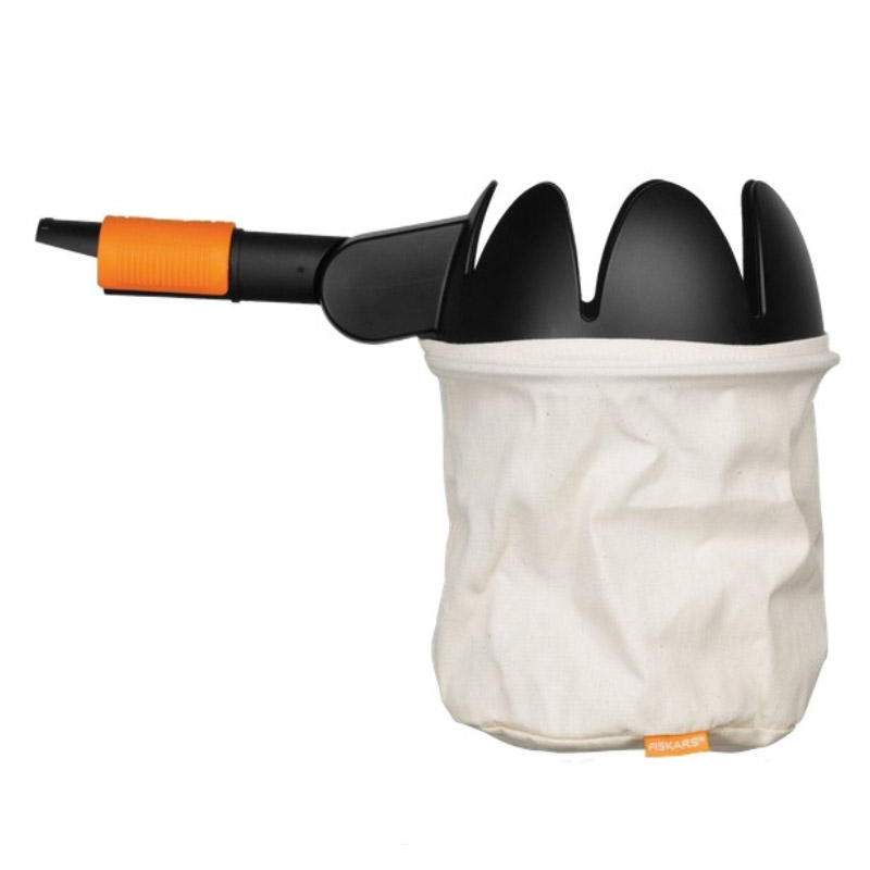 Dispozitiv de recoltat fructe fara coada, plastic-textil, FISKARS QuikFit