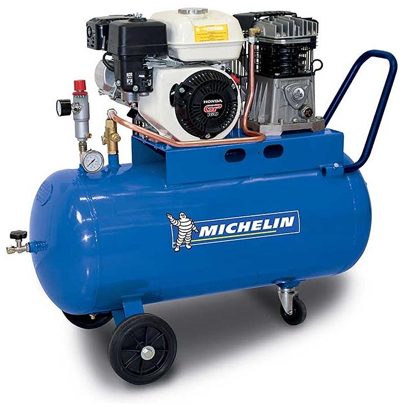 Compresor profesional MICHELIN cu motor Honda, S100/360