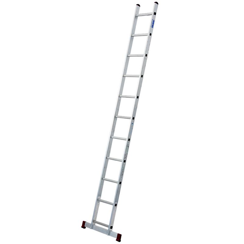 Scara simpla din aluminiu Corda, 11 trepte