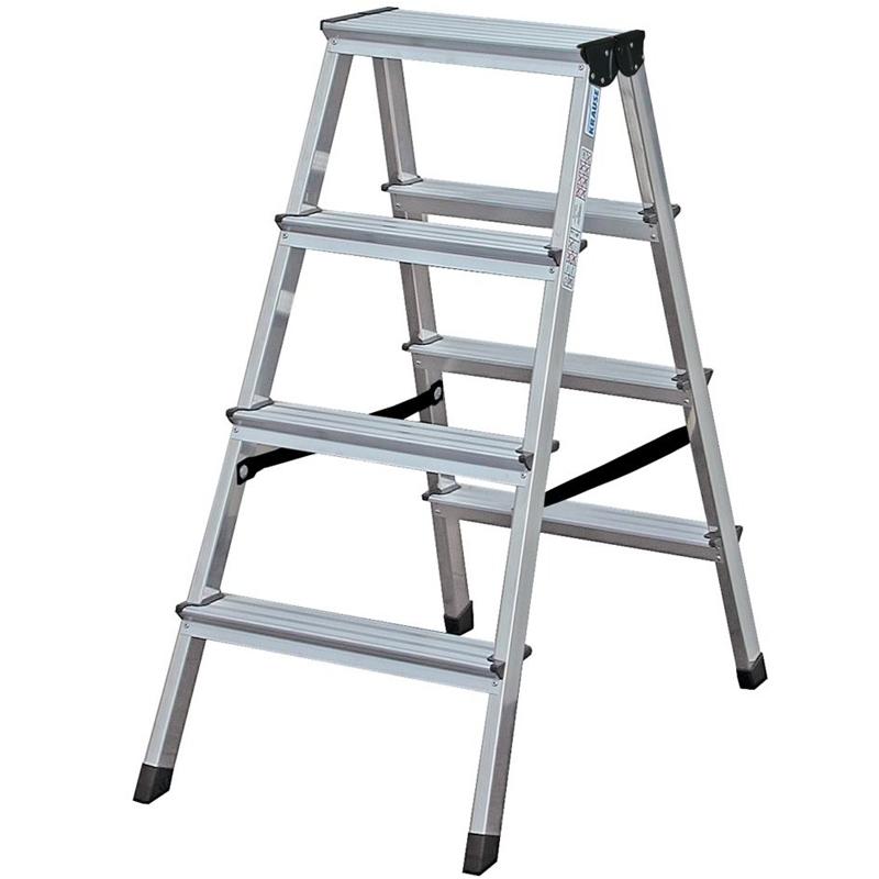 Scară Krause Monto Dopplo dublă 2x4 trepte – stabilitate profesională pentru lucrări sigure