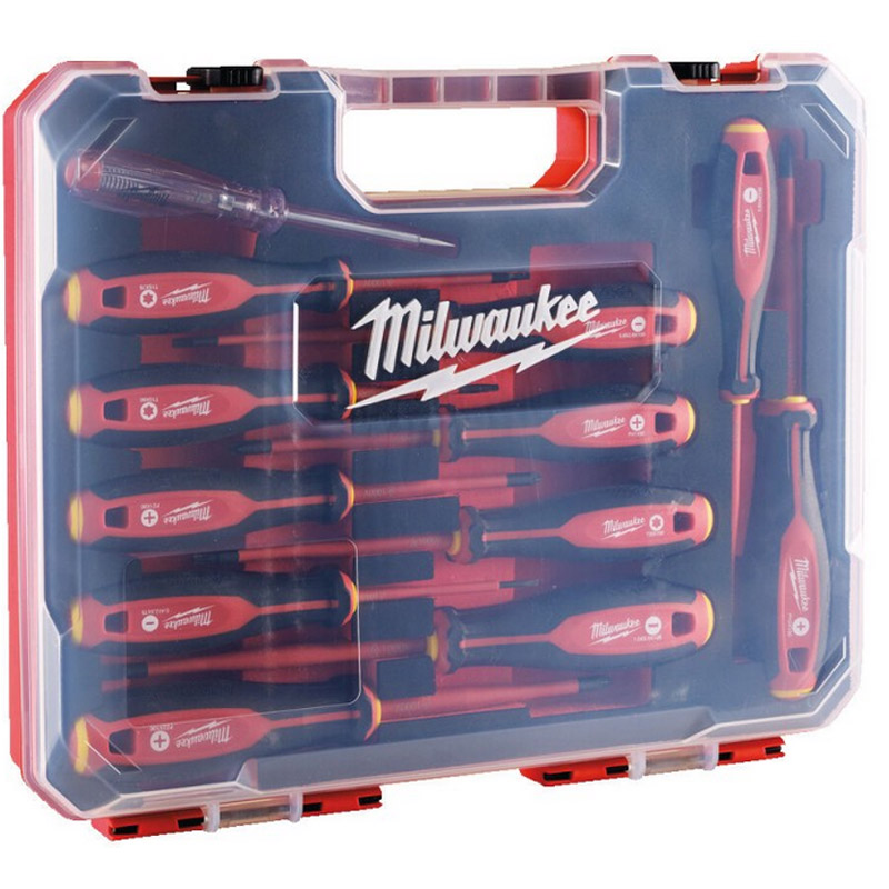 Set 12 surubelnite VDE, Milwaukee
