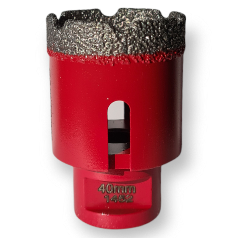 Carota diamantata pentru placi ceramice, 40mm, prindere M14, DIATECH