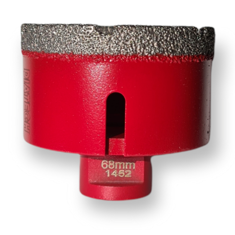 Carota diamantata pentru placi ceramice, 68mm, prindere M14, DIATECH