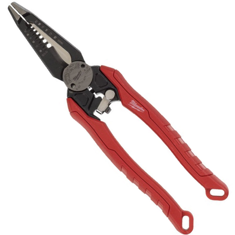 Cleste dezizolare cabluri, 0.97 - 1.95 mm², 7 in 1, Milwaukee