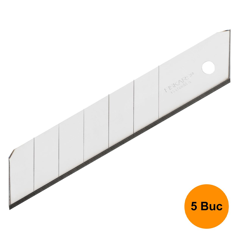 Set 5 lame segmentate CarbonMax, 18mm, Fiskars