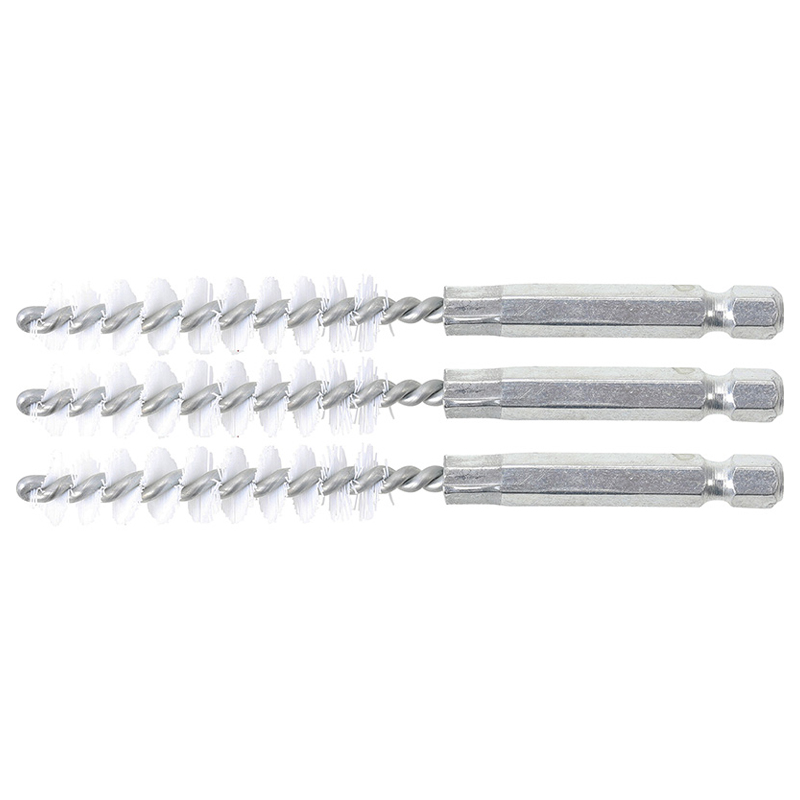 Set 3 perii rotative Ø8mm, fir nylon