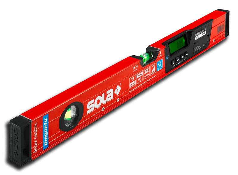 Nivela electronica digitala (clinometru), 30 cm, magnetica, Sola tip REDM 30 DIGITAL