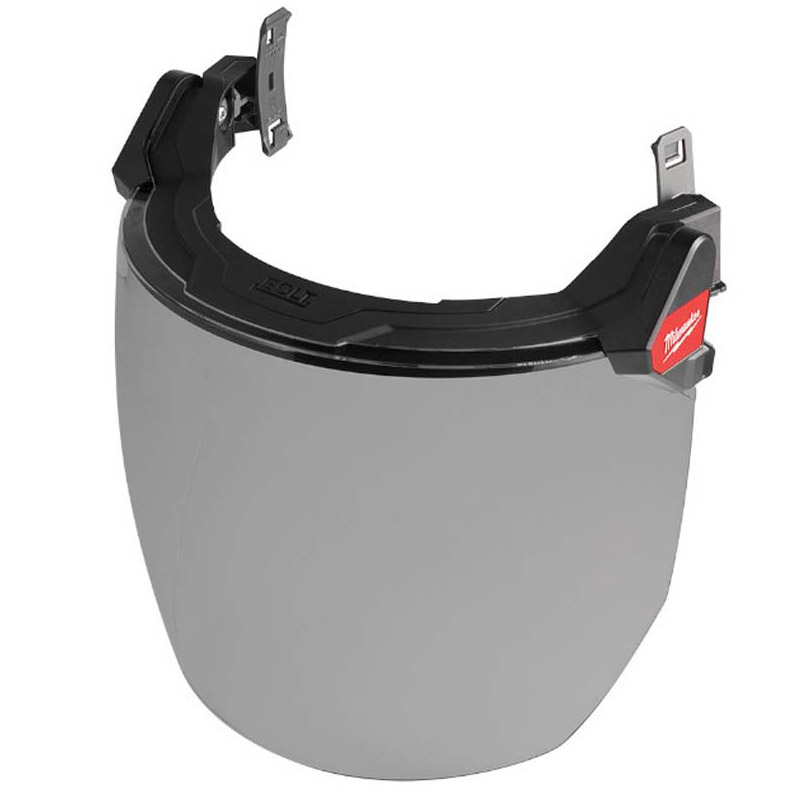 Viziera completa (scut facial) compacta pentru casca protectie tip BOLT200, fumuriu