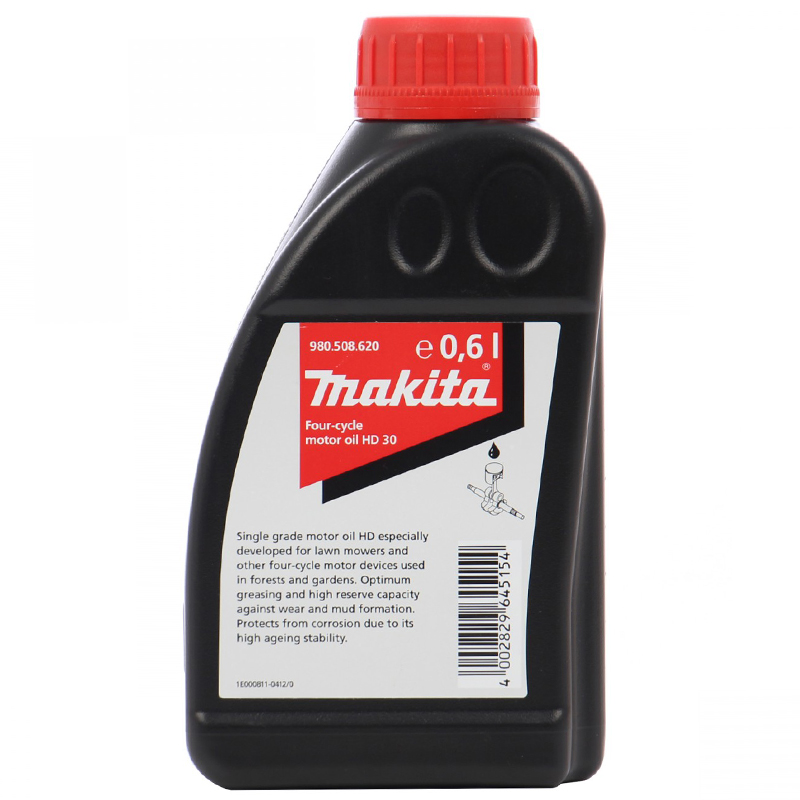 Ulei de motor MAKITA SAE30, 0.6l, motoare in 4 timpi benzina
