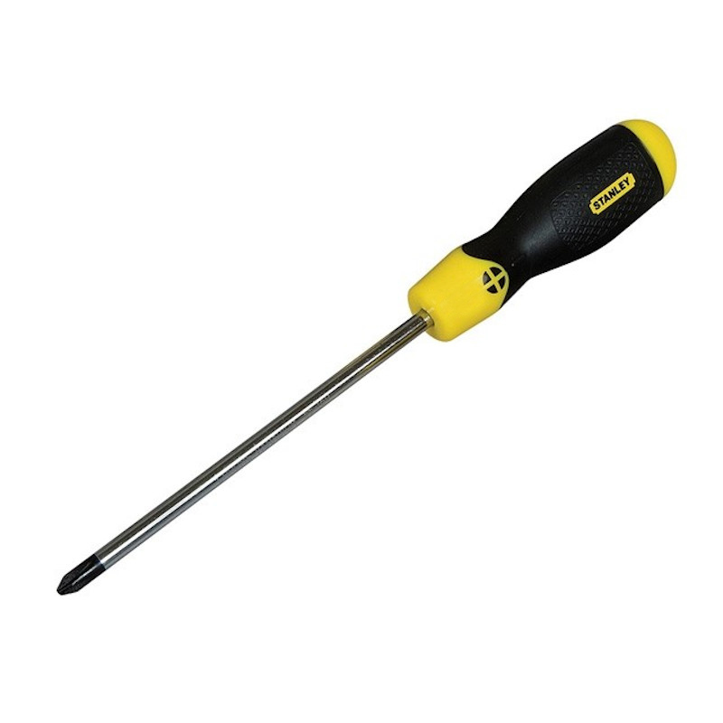 Surubelnita cruce STANLEY Cushion Grip™ Phillips PH1, 75 mm