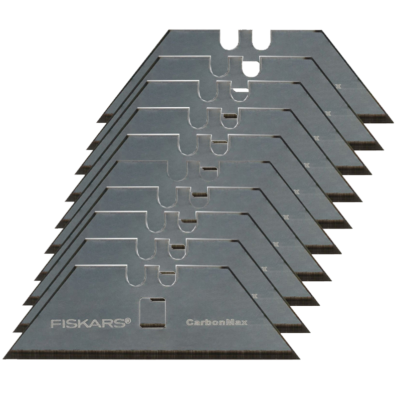 Set 10 lame trapezoidale CarbonMax, Fiskars