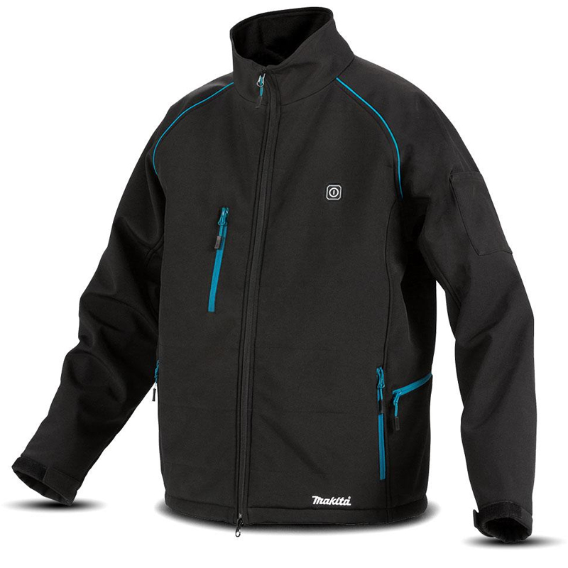 Geaca Makita cu incalzire, compatibila cu acumulatori 18 V, marime XL