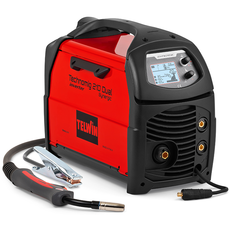 Aparat de sudura multiproces MIG/MAG TECHNOMIG 210 DUAL SYNERGIC