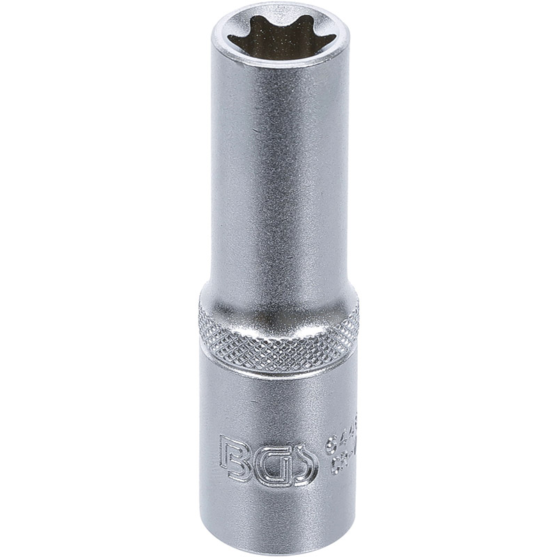 Cheie tubulara stelata-negativ lunga E20, 1/2