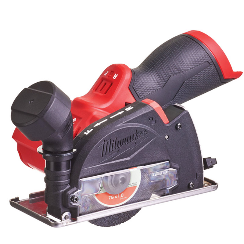 Debitor de metale cu disc abraziv si acumulator, 76 mm, 12 V, SOLO, tip M12 FCOT-0