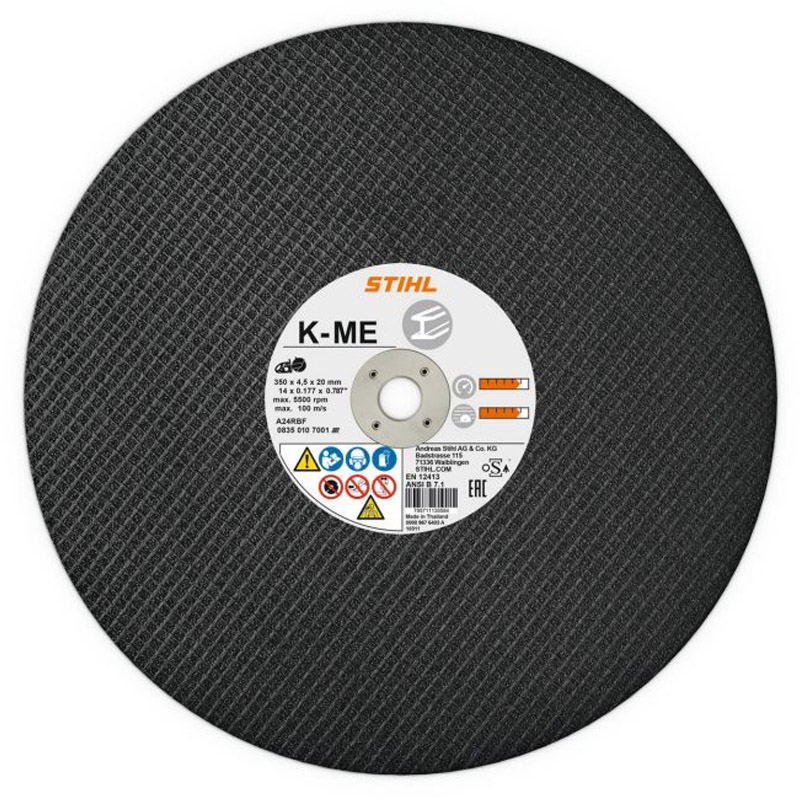 Disc taiere otel, Stihl KM-E 400x20x4.5 mm