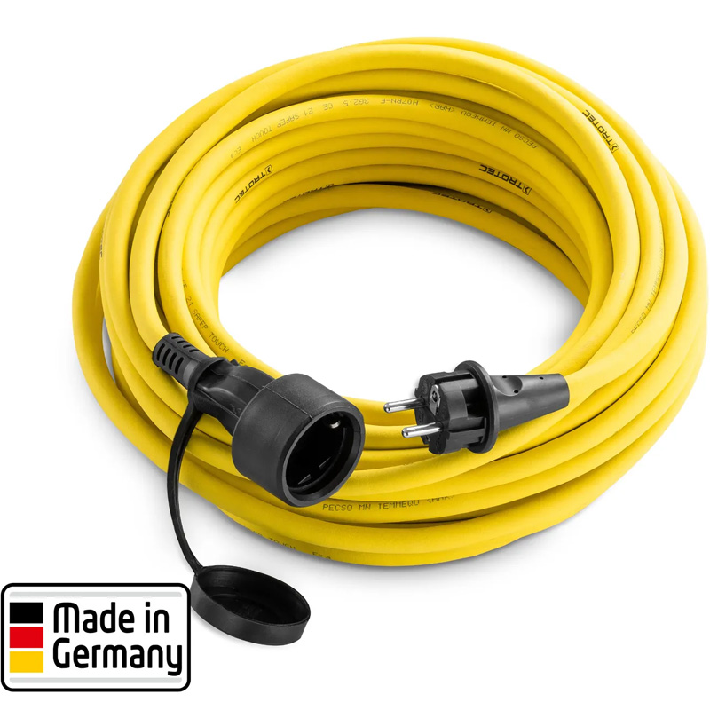 Prelungitor profesional pentru santier, 230V, 3 x 2.5 / 20m