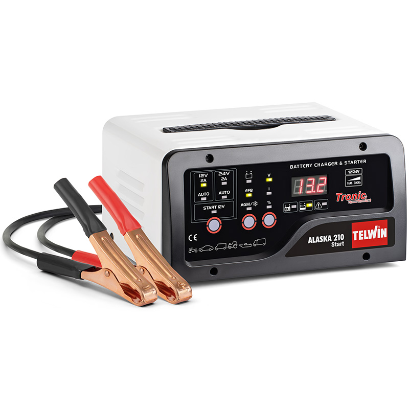 Redresor / Robot pornire auto 12V-24V, TELWIN ALASKA 210 START