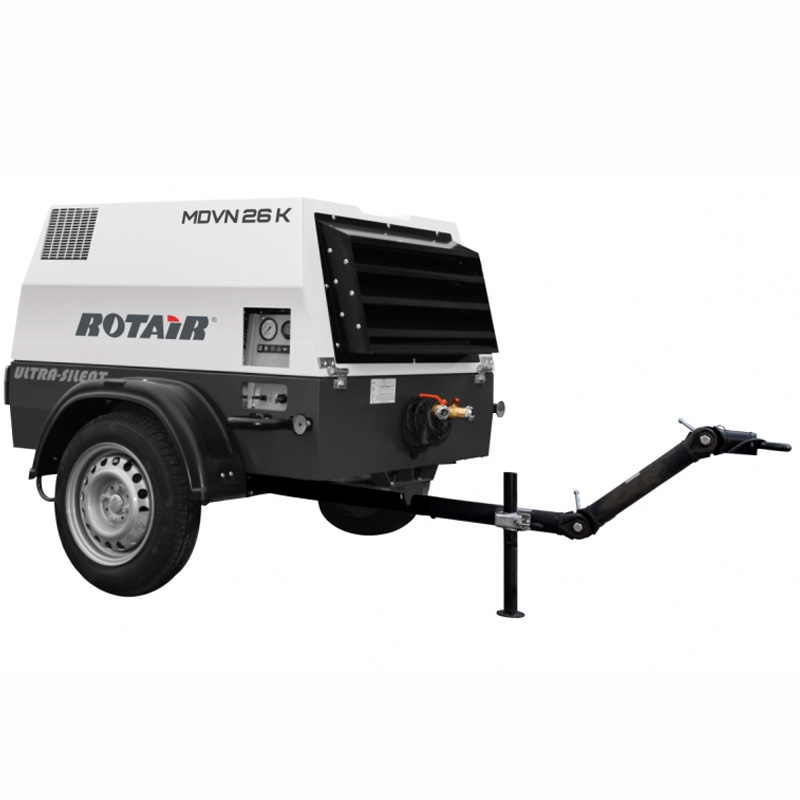 Motocompresor ROTAIR MDVN26K Eco5 - 2,5 m³/min, 7 bar
