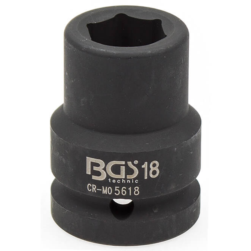 Cheie tubulara de impact, 18mm, 3/4