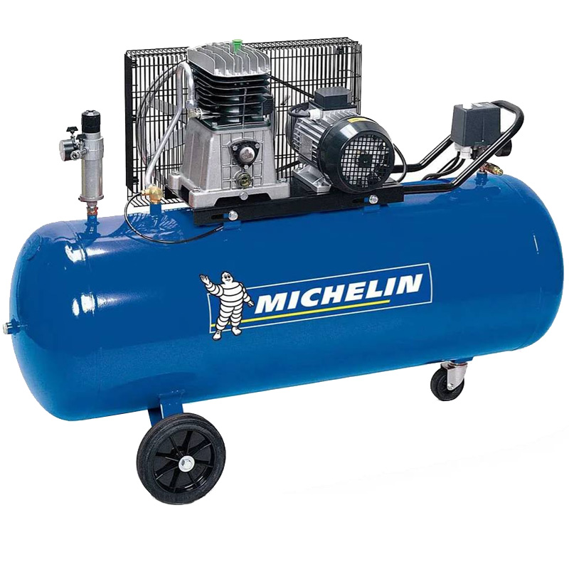 Compresor monofazat profesional, 200l, 350l/min, MICHELIN MB200/360 MC