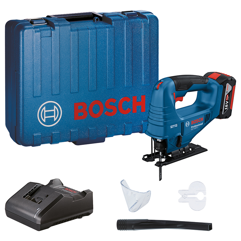 Fierastrau vertical (pendular) cu acumulator Li-Ion 18V, 4.0Ah, BOSCH tip GST 183-LI