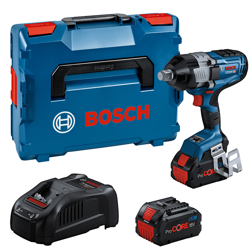 Masina de insurubat cu impact cu 2 acumulatori ProCORE 18V 8.0Ah, tip GDS 18V-1600 HC