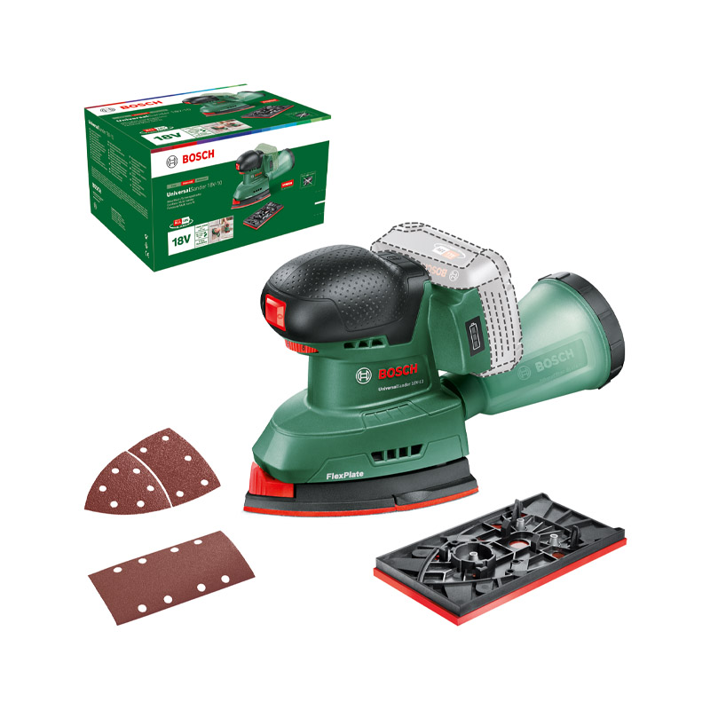 Slefuitor cu acumulatori 18V si vibratii, BOSCH UniversalSander 18V-10