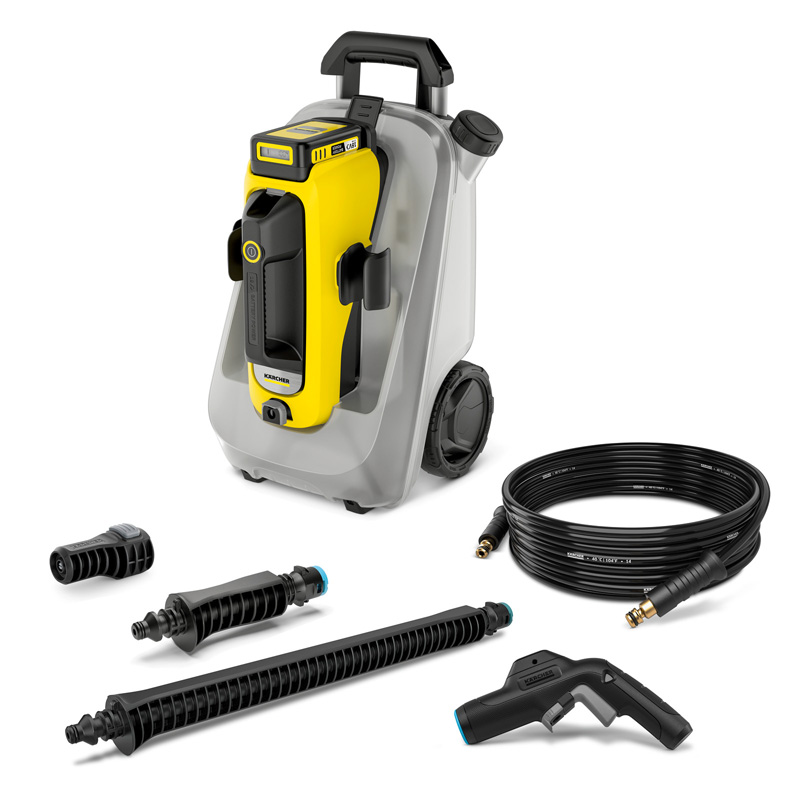 Aparat de spalat cu presiune joasa 18V, 2.5 Ah, Karcher tip OC6-18 Premium Battery Set