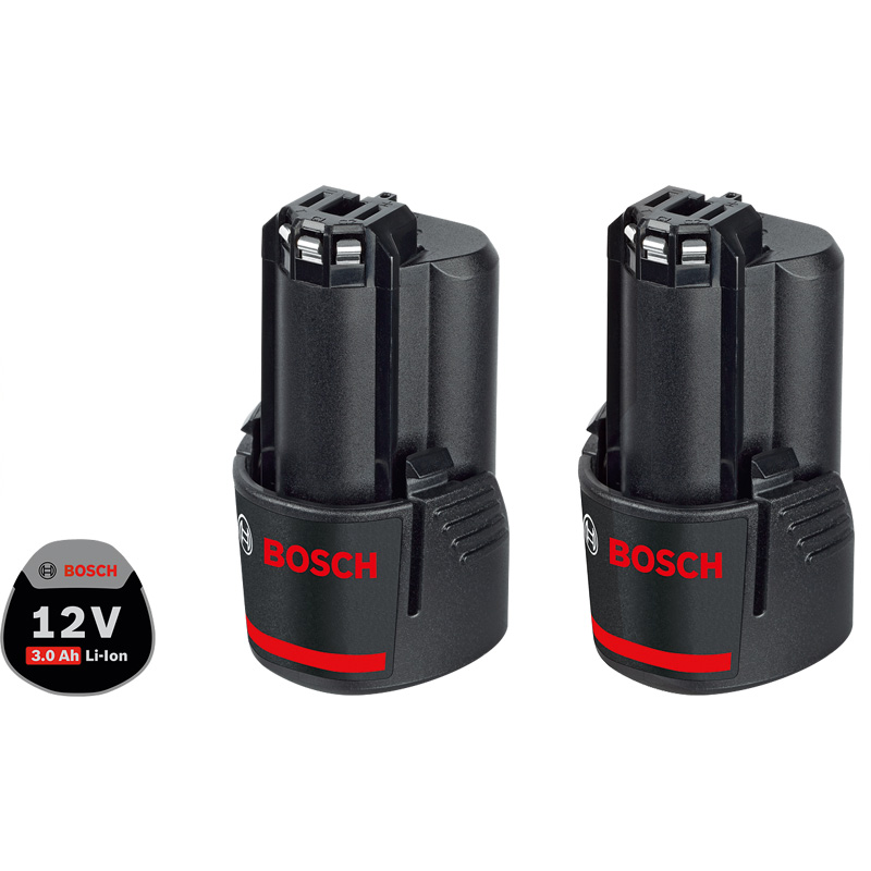 Set 2 Acumulatori Bosch GBA 12V Li-Ion 3.0 Ah