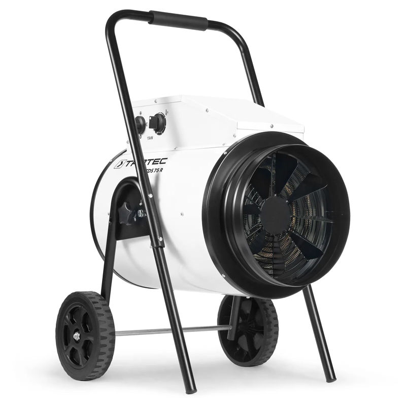 Incalzitor electric rotund, profesional, 15kW, 380V, Trotec TDS75R