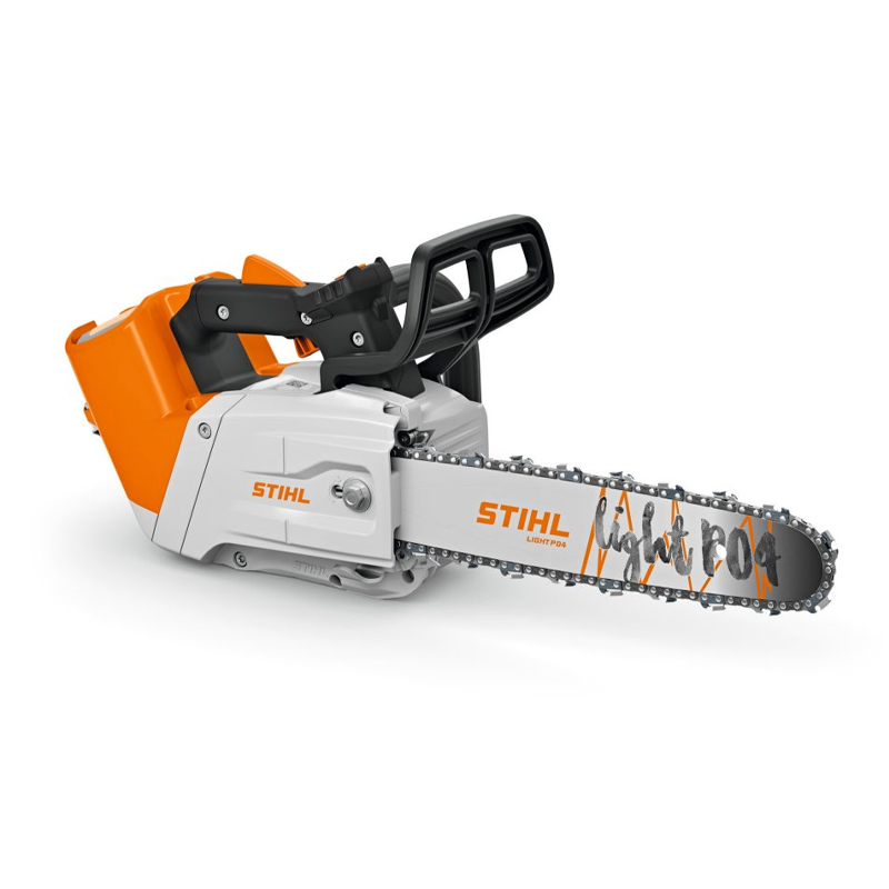 Electrofierastrau pentru ingrijit/toaletat copaci cu lant Stihl, compatibil cu acumulatori 36V, 35cm, 1.3mm, 3/8
