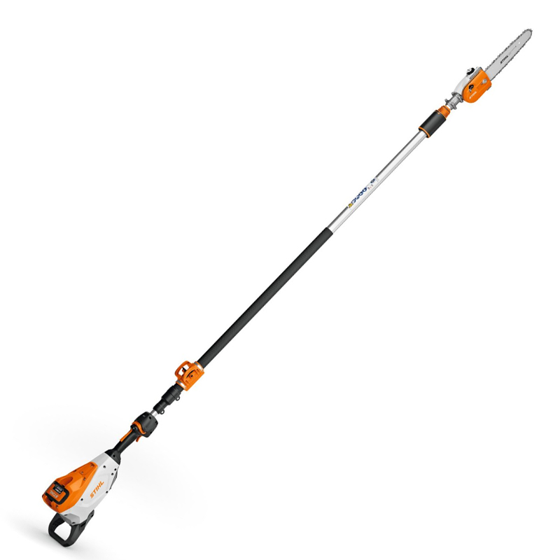 Emondor (fierastrau) de inaltime compatibil cu acumulator 36V, Stihl, SOLO (fara incarcator si acumulator), tip HTA135, sistem AP