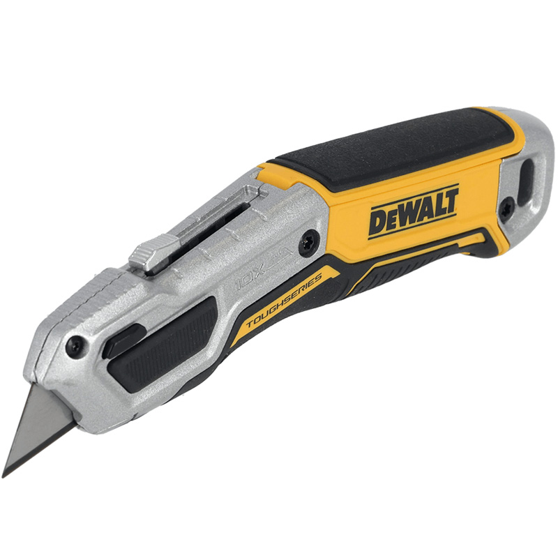 Cutit (cutter) utilitar premium cu lama trapezoidala retractabila DeWalt