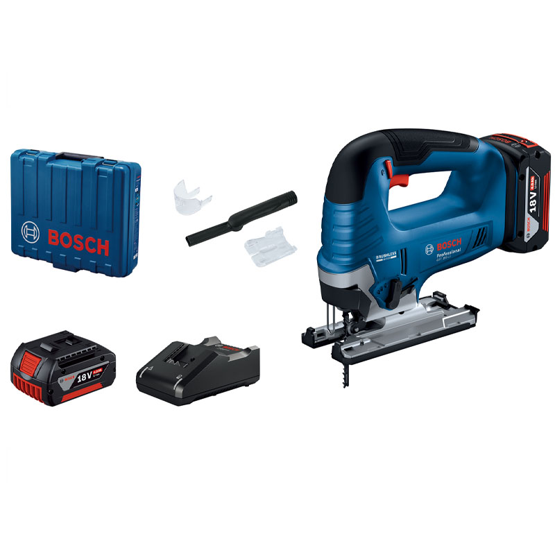 Fierastrau vertical (pendular) BOSCH cu acumulator 18V, 2x 4.0Ah, PRO GST 185-LI