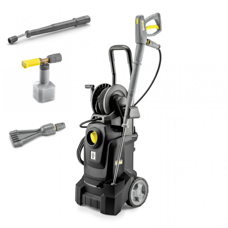 Aparat de spalat cu presiune KARCHER HD 5/13 EX EB Anniversary Edition, cadou Duza Eco!Booster, Duza spumare Classic, Lance 600 mm