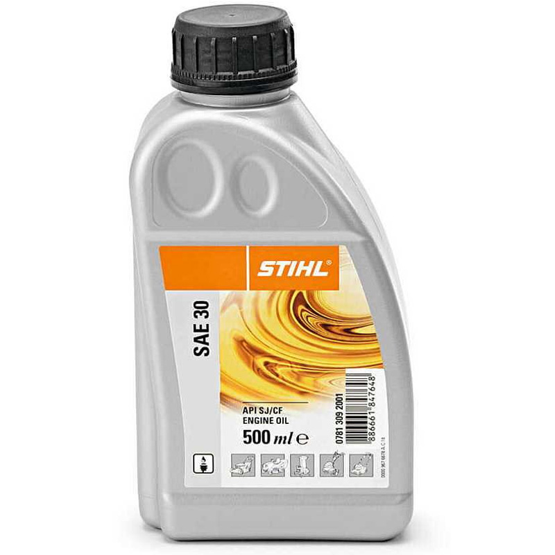 Ulei de motor STIHL SAE 30, 0.5l, motoare in 4 timpi benzina