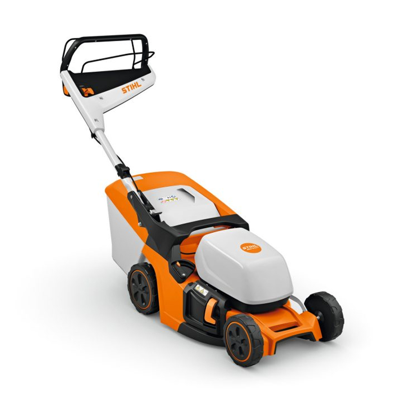Masina electrica de tuns iarba cu autotractare, compatibila cu acumulatori 36V Li-Ion sistem AK, 41 cm, SOLO Stihl tip RMA 443.3 V