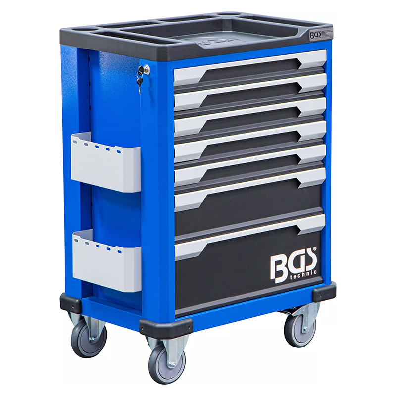 Carucior pentru scule, 7 sertare