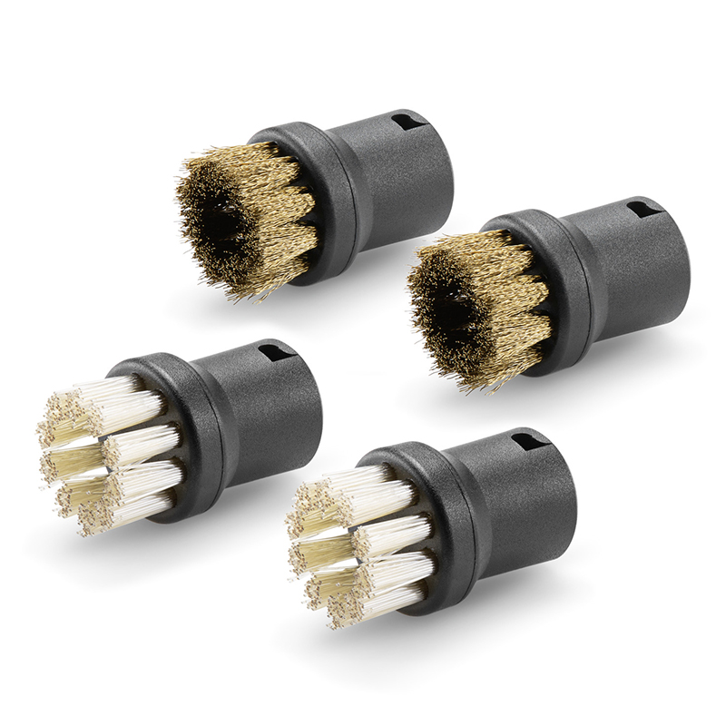 Set 4 perii rotunde pentru curatitoarele cu abur Karcher