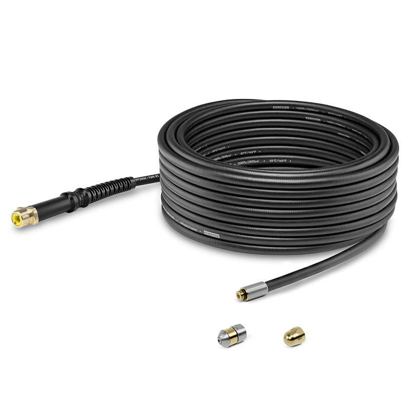 Set pentru curatarea tevilor si burlanelor, Karcher PC 15, 15m, K2 - K7