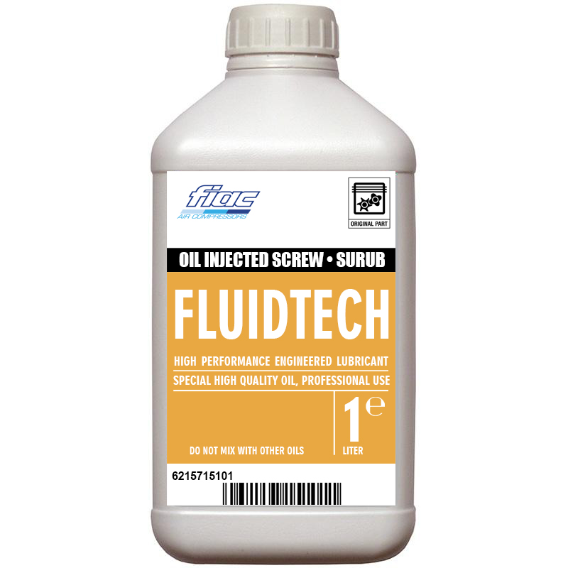 Ulei HIGH PERFORMANCE HEAVY-DUTY pentru compresoare cu surub, FIAC FLUIDTECH