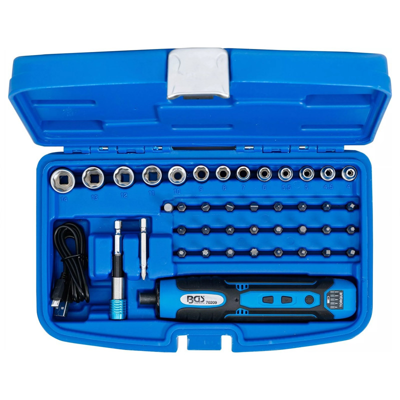 Set surubelnita electrica cu acumulator integrat 3.6V, 1.5 Ah, biti si chei tubulare