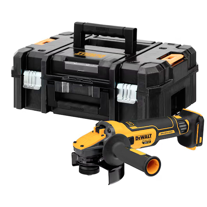 Polizor unghiular DeWALT compatibil cu acumulatori 18V Li-Ion XR FLEXVOLT, 125mm, 9000rpm, SOLO, tip DCG409NT-XJ