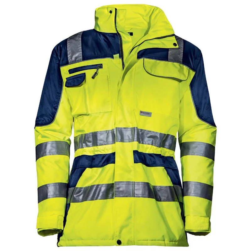 Geaca reflectorizanta galbena Parka Uvex Protection Flash, marime S
